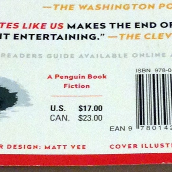 3 for $10 book sale! Apocalyptic comedy -  Parasites like us , Adam Johnson - Picture 4 of 4